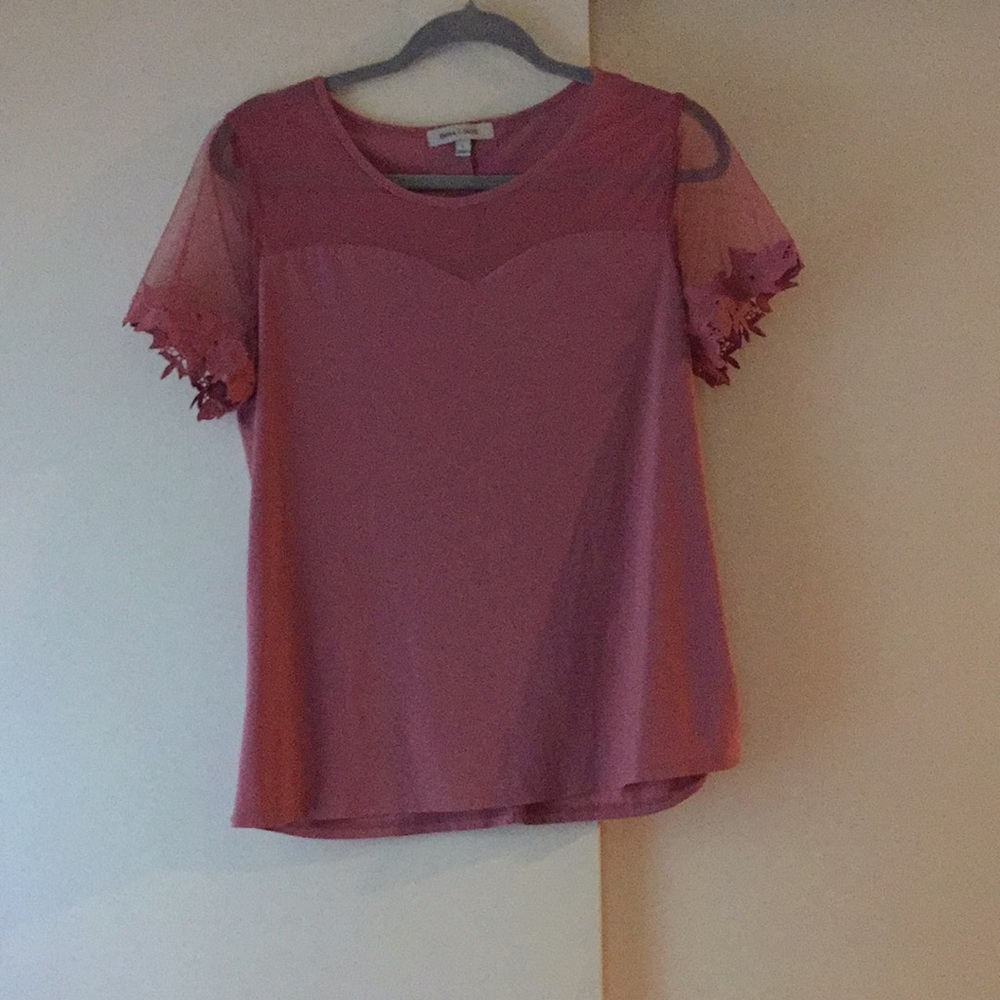 Pink women’s dress shirt